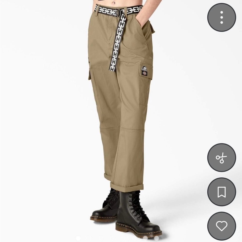 Dickies x Lurking Class Cargo Pants in Khaki